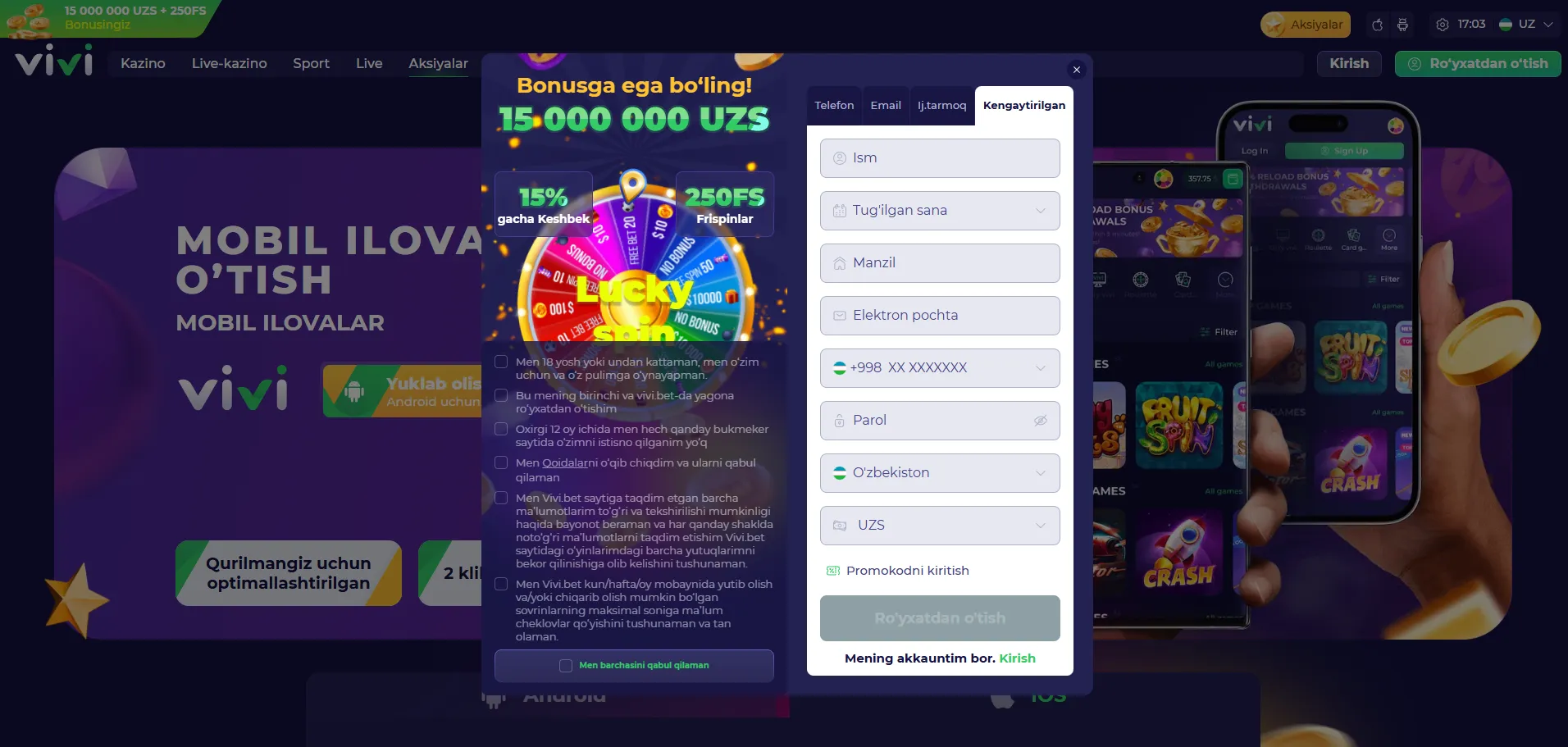 Onlayn kazinoda o‘ynashni qanday boshlash mumkin? Onlayn kazinoda o‘ynashni qanday boshlash mumkin?